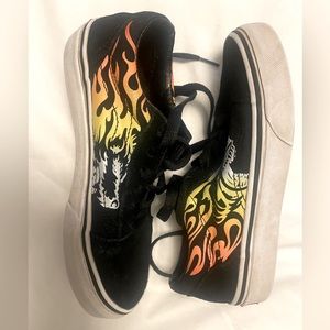 Vans w/Flames